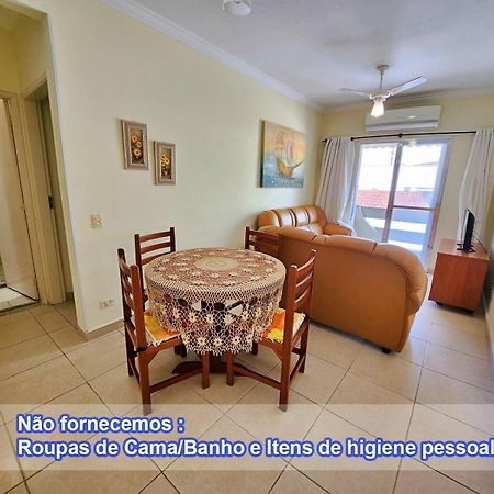 Aconchegante Apto 01 Dorm C/Sacada, Ar-Cond, Wi-Fi, Lado Praia Гуаружа Екстер'єр фото